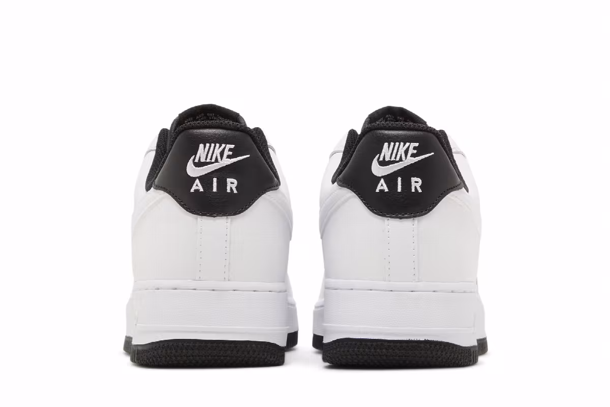 Nike Air Force 1 White Black, view 7