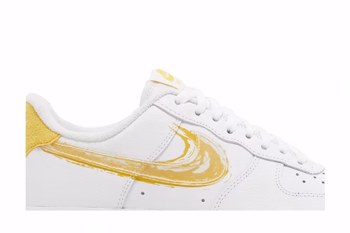 Nike Air Force 1 Brushstroke - White Solar Flare, view 3