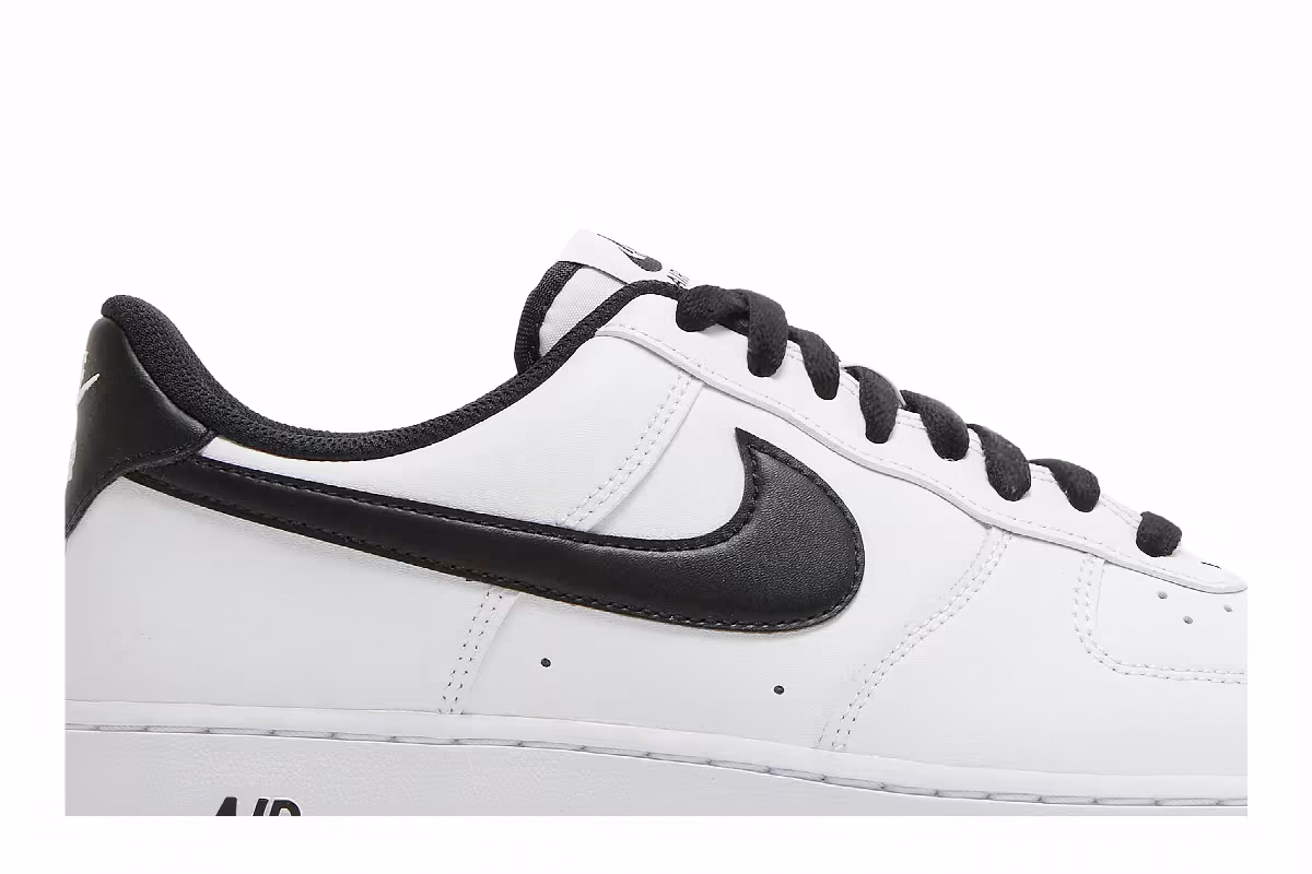 Nike Air Force 1 Low White Black, view 3