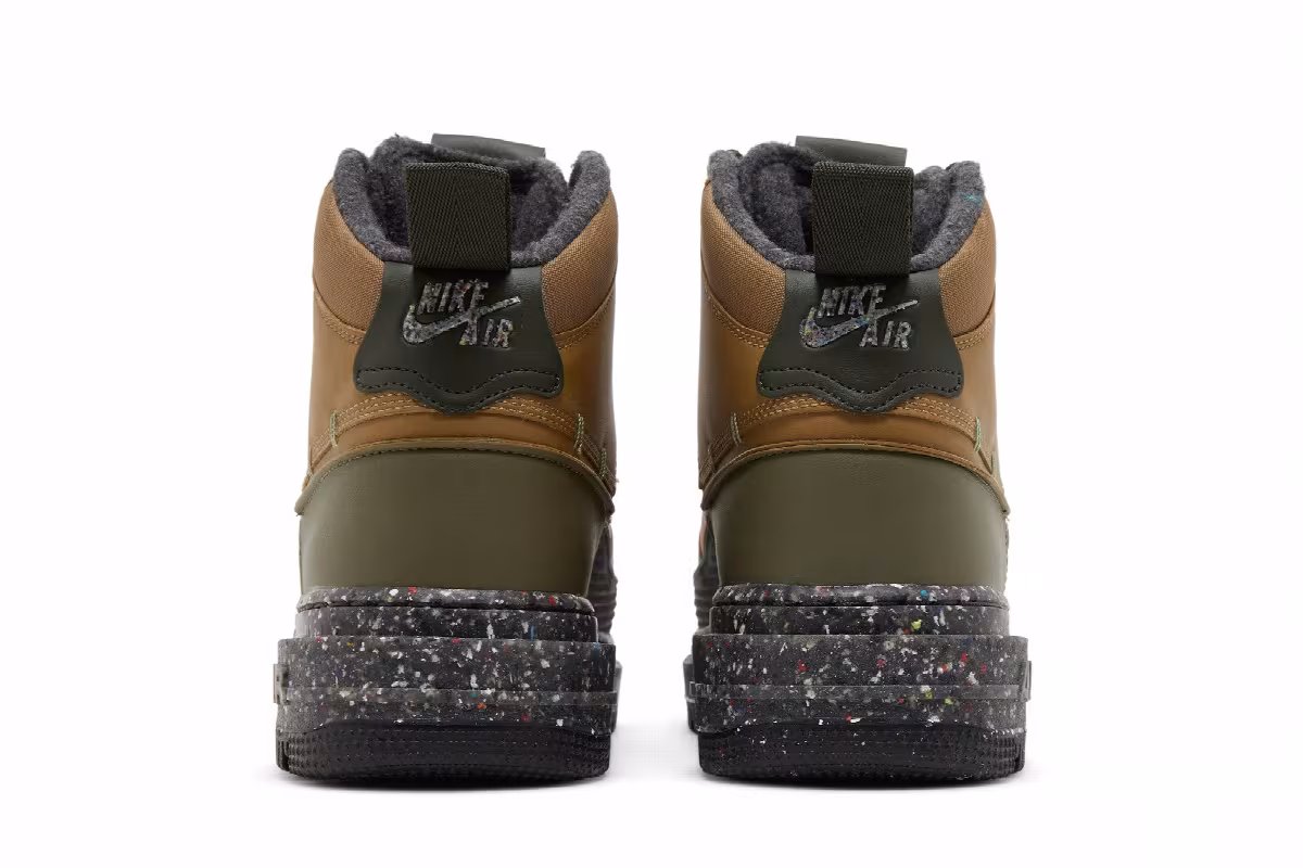 Nike Air Force 1 Boot NN Brown Kelp Crater, view 7