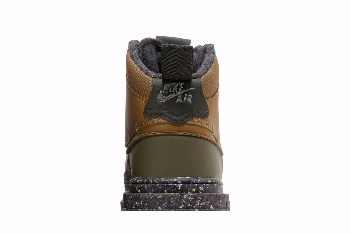 Nike Air Force 1 Boot NN Brown Kelp Crater, view 8