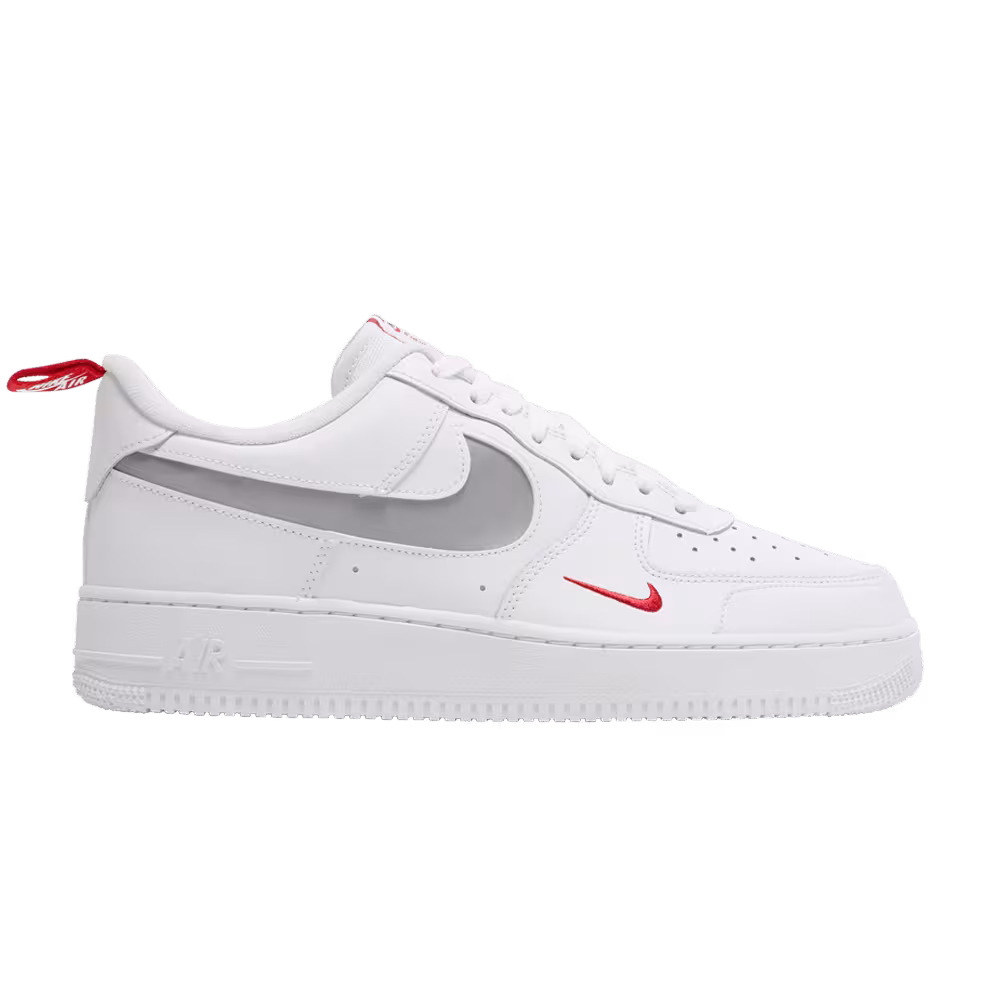 Nike Air Force 1 Low Cut Out Swoosh - White