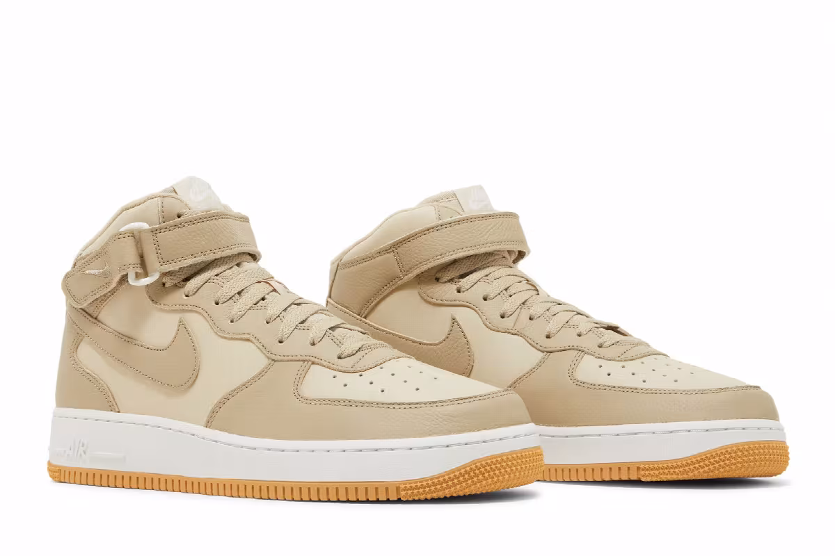 Nike Air Force 1 Mid Limestone, view 9