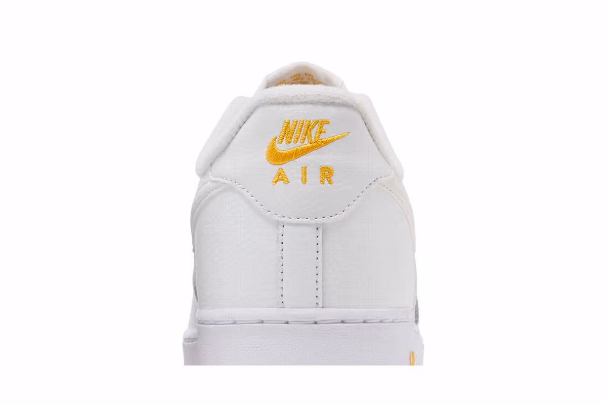 Nike Air Force 1 White University Gold Gum, view 8