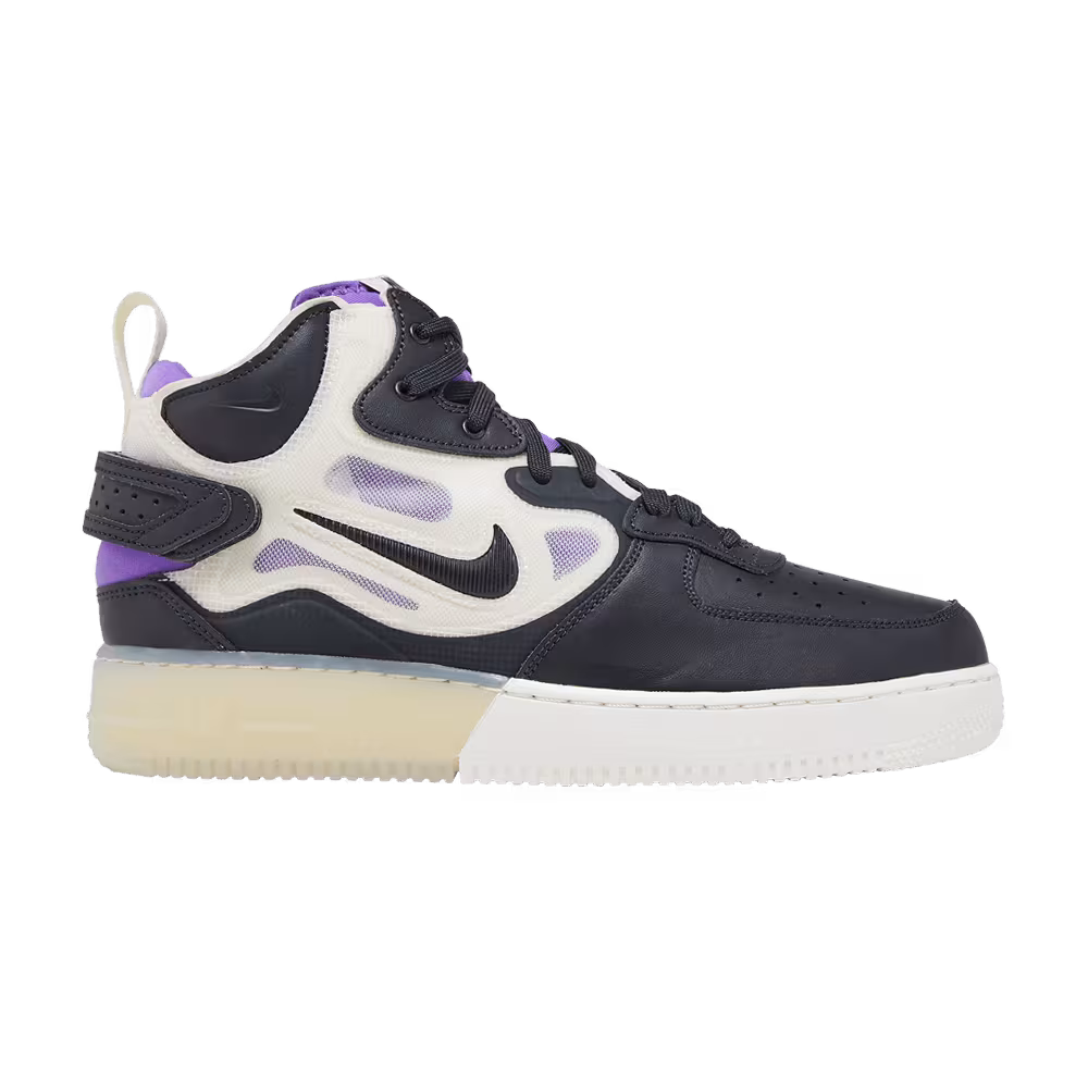 Nike Air Force 1 Mid React Off Noir Action Grape