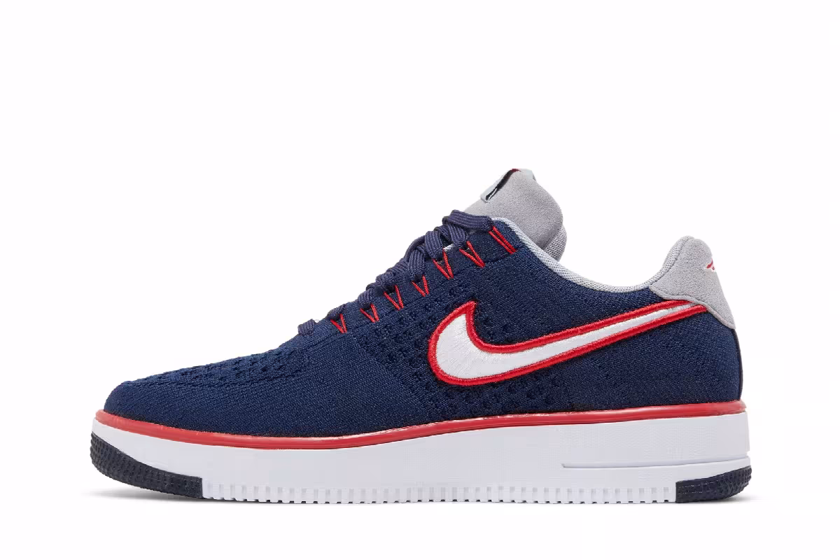 Robert Kraft x Nike Air Force 1 Ultra Flyknit Low New England Patriots 2022, view 4