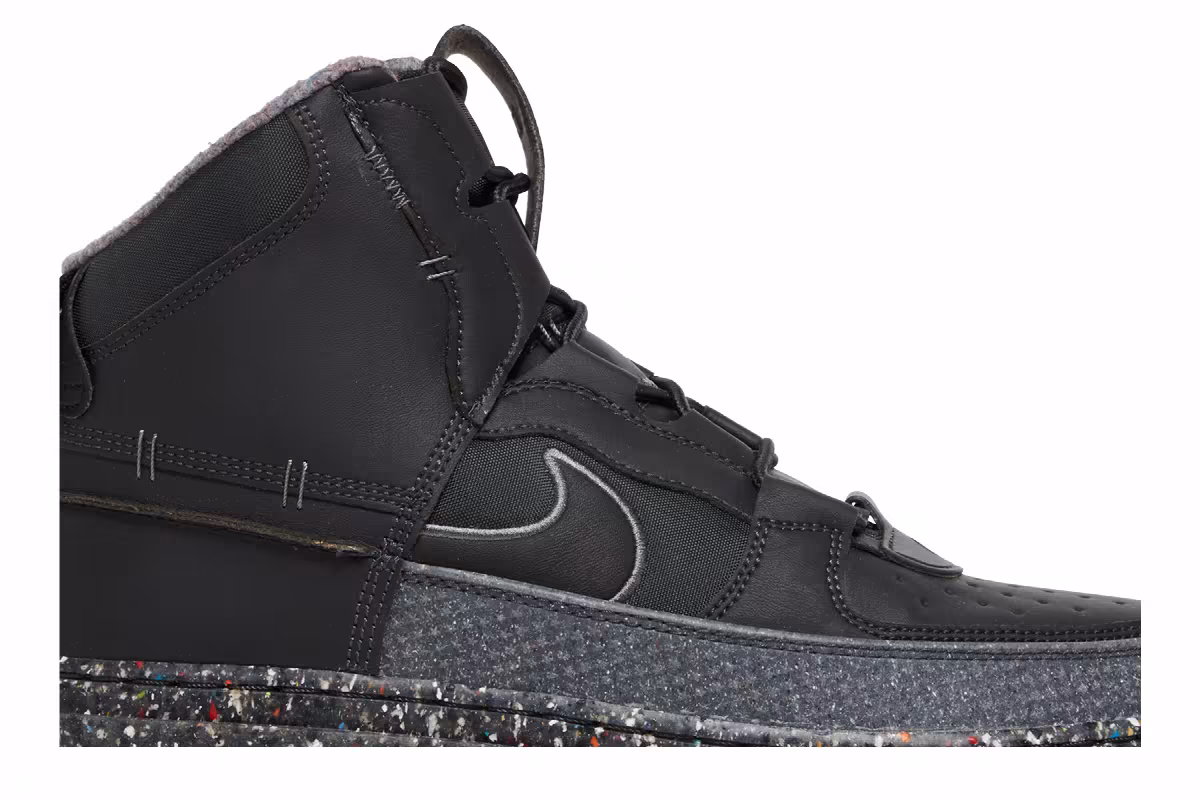 Nike Air Force 1 Boot NN Dark Smoke Grey Crater, view 3