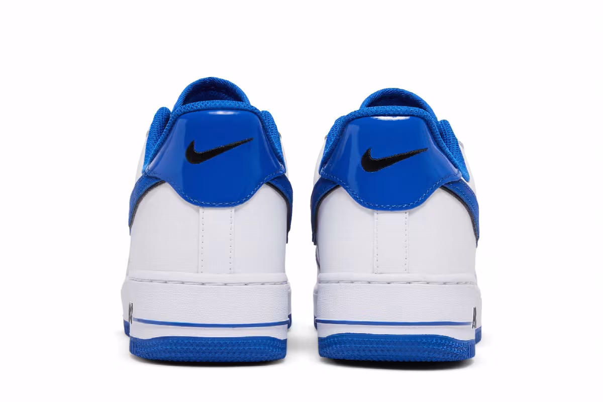 Nike Air Force 1 LV8 White Game Royal, view 7