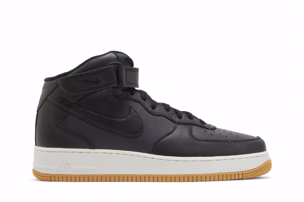 Nike Air Force 1 Mid Anthracite Gum, view 2