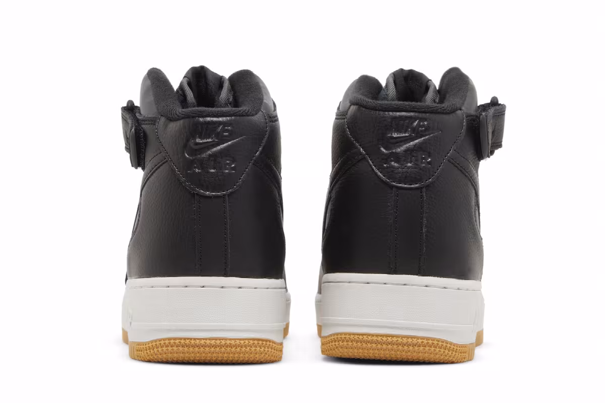 Nike Air Force 1 Mid Anthracite Gum, view 7