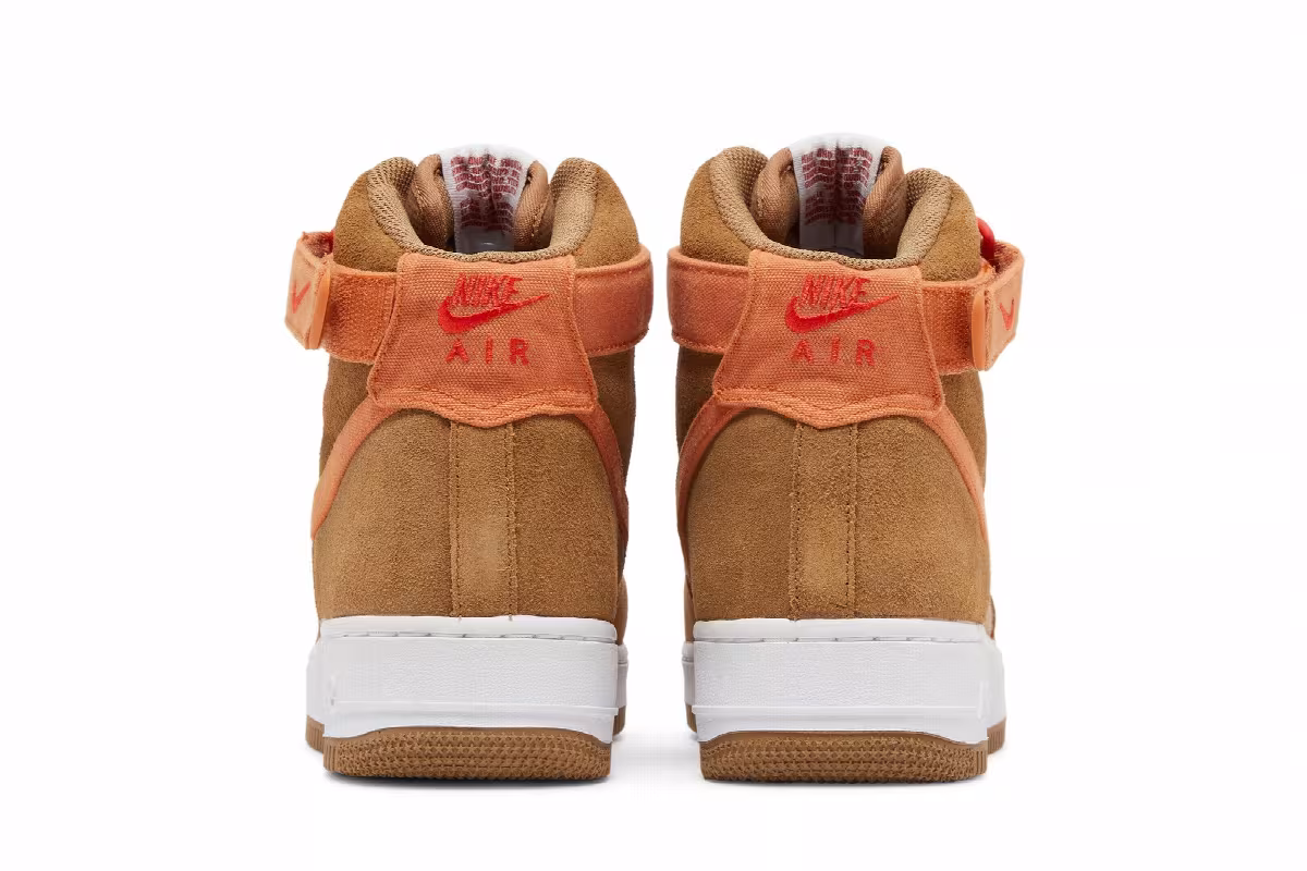 Nike Air Force 1 High Dark Driftwood Hot Curry, view 7