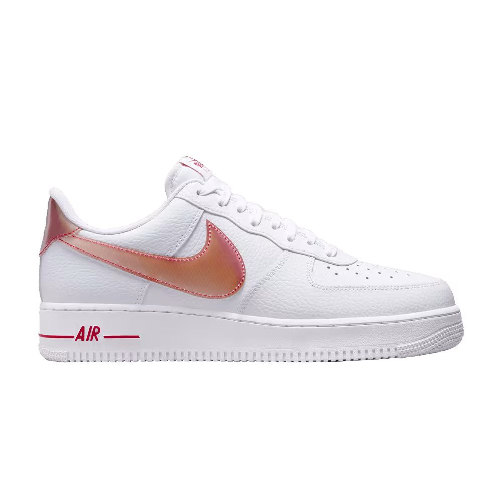 Nike Air Force 1 Jumbo Swoosh - White University Red