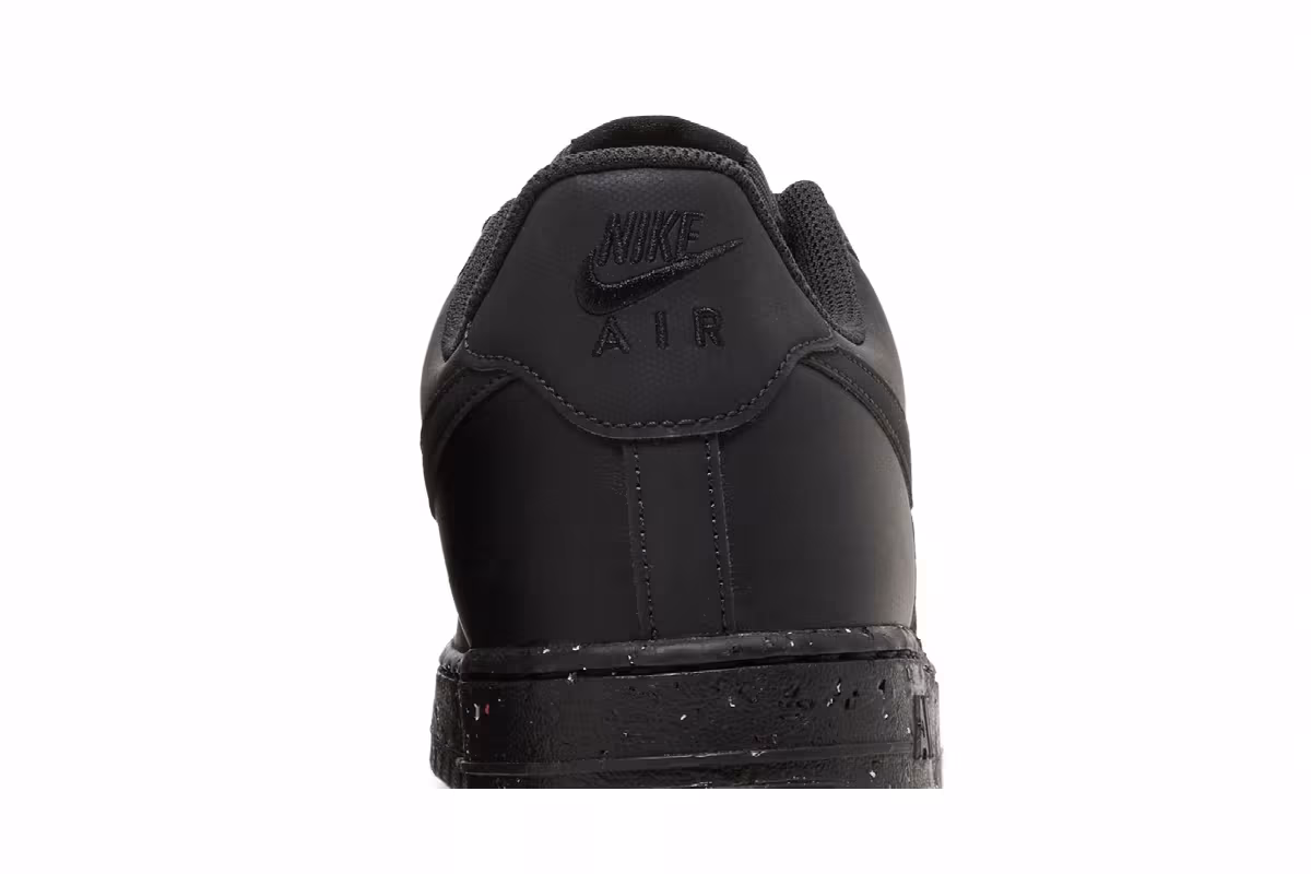 Nike Air Force 1 Crater Next Nature Black Off Noir Speckled, view 8