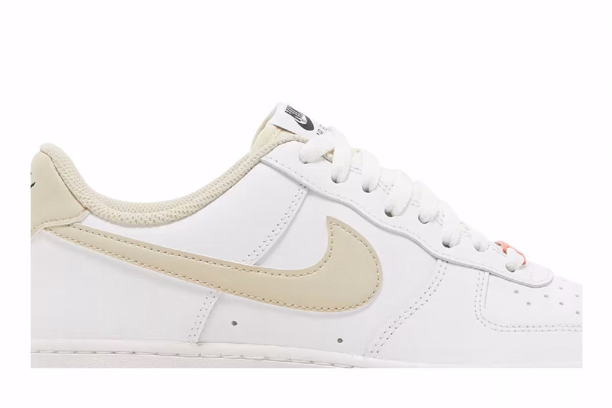 Nike Air Force 1 Low White Rattan, view 3