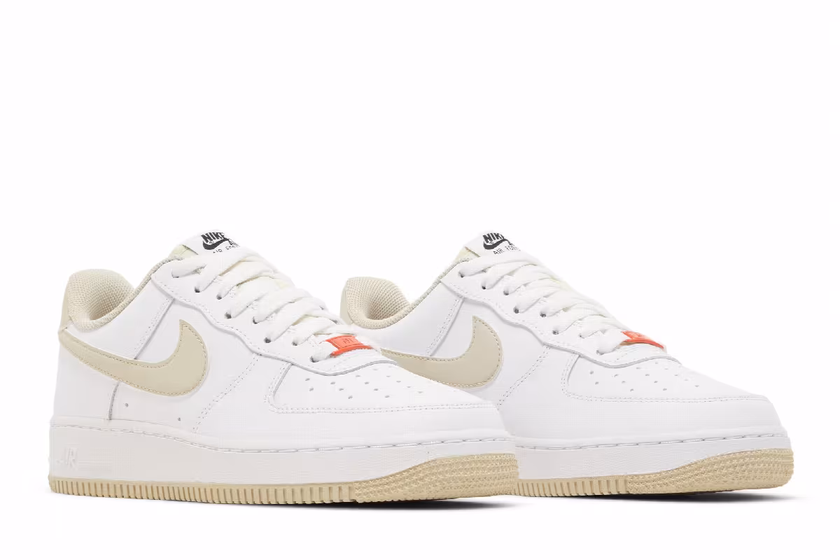 Nike Air Force 1 Low White Rattan, view 9