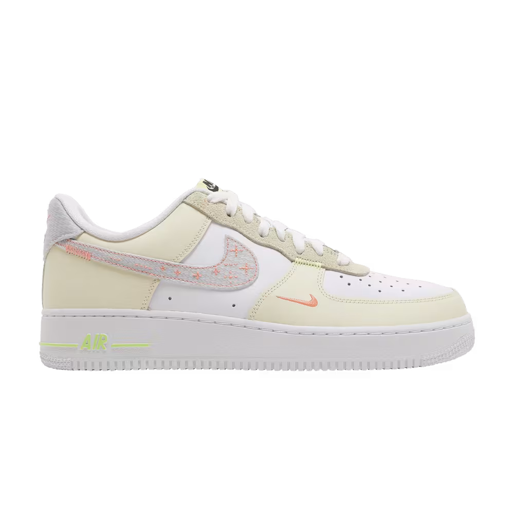 Nike Air Force 1 Just Stitch It - White Shade Green