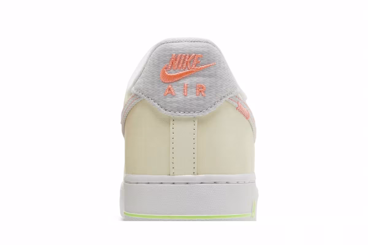 Nike Air Force 1 Just Stitch It - White Shade Green, view 8