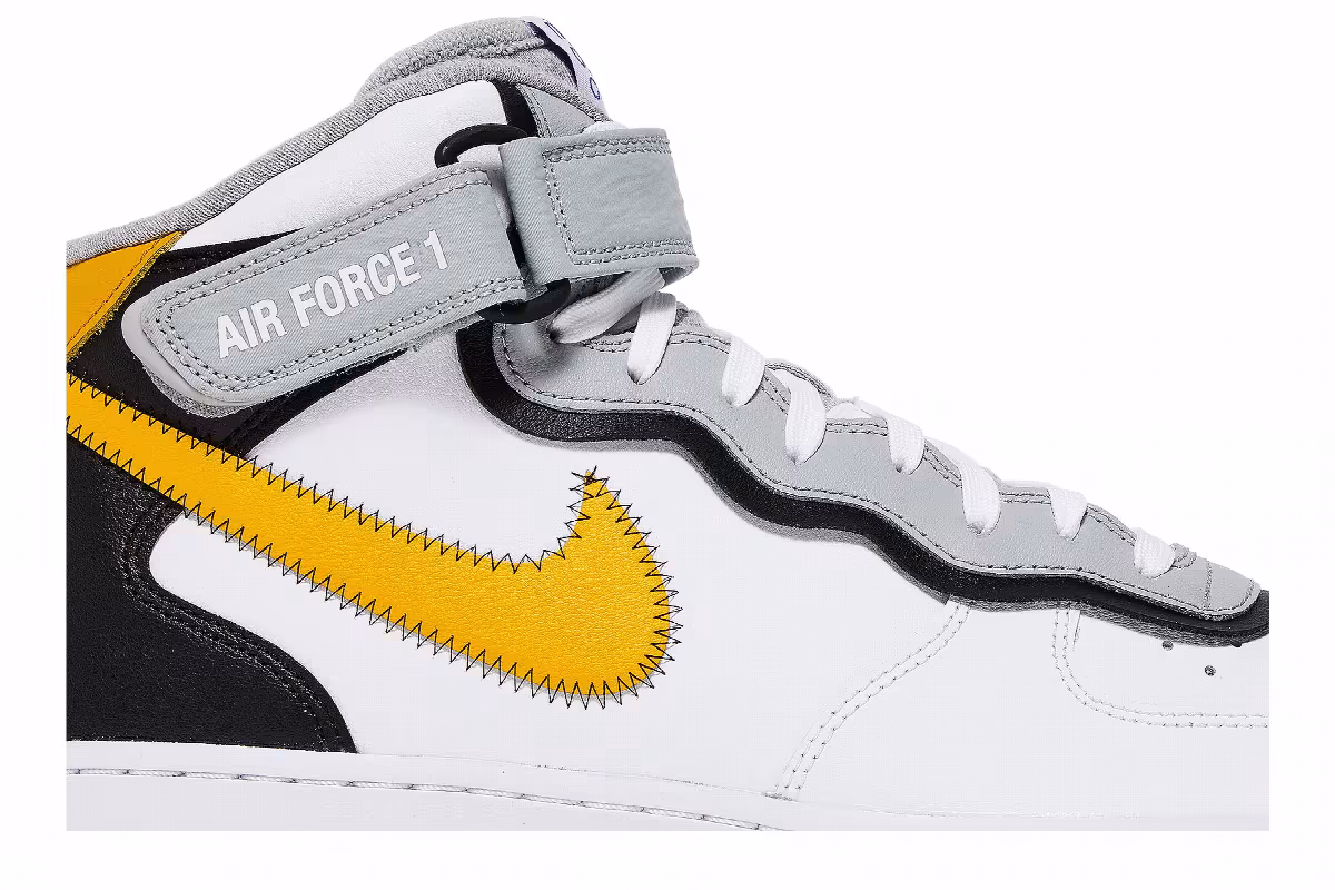 Nike Air Force 1 Mid Athletic Club - Dark Sulfur, view 3