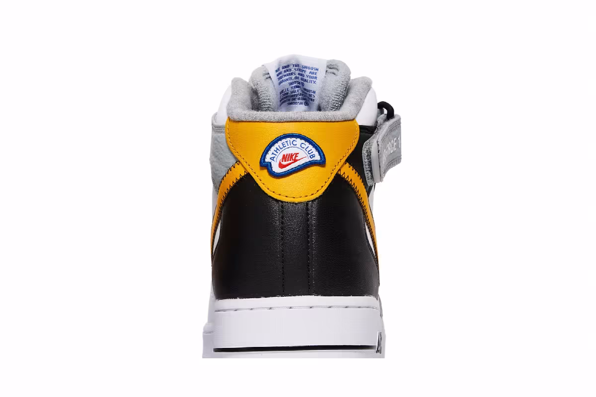 Nike Air Force 1 Mid Athletic Club - Dark Sulfur, view 8