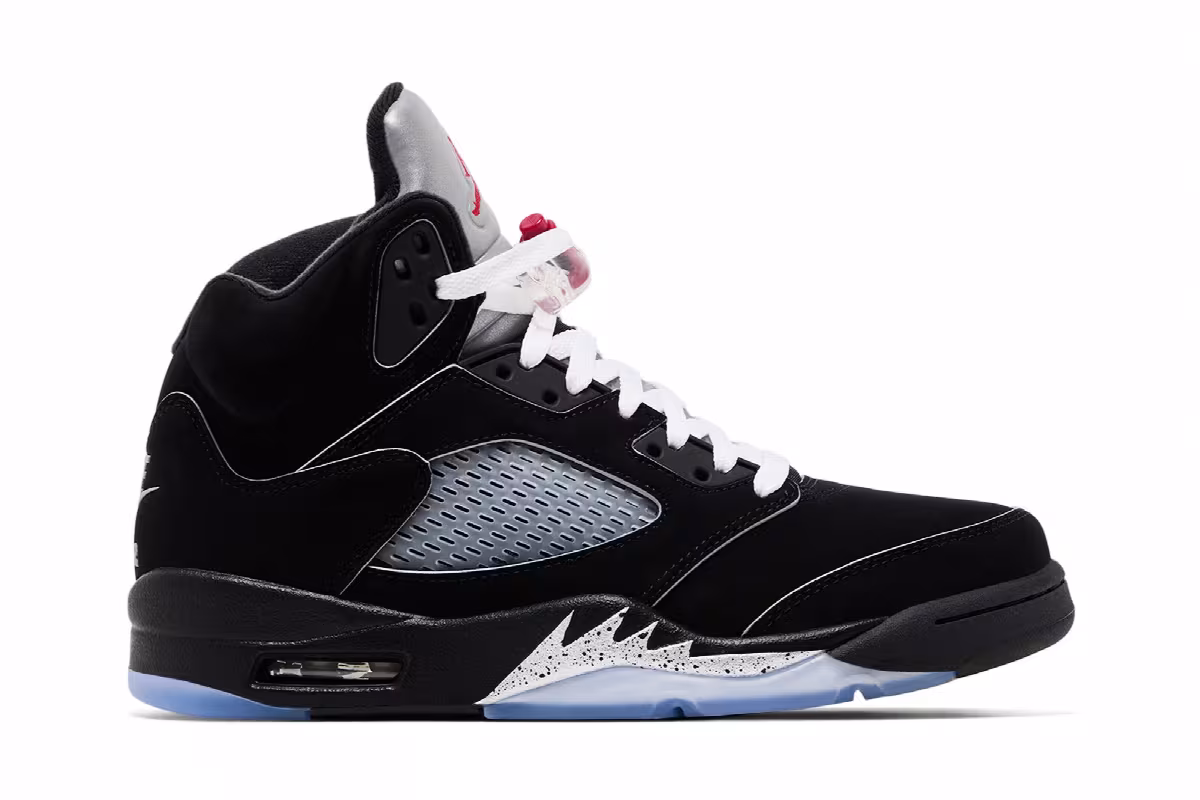 Air Jordan 5 OG Black Metallic Reimagined, view 2