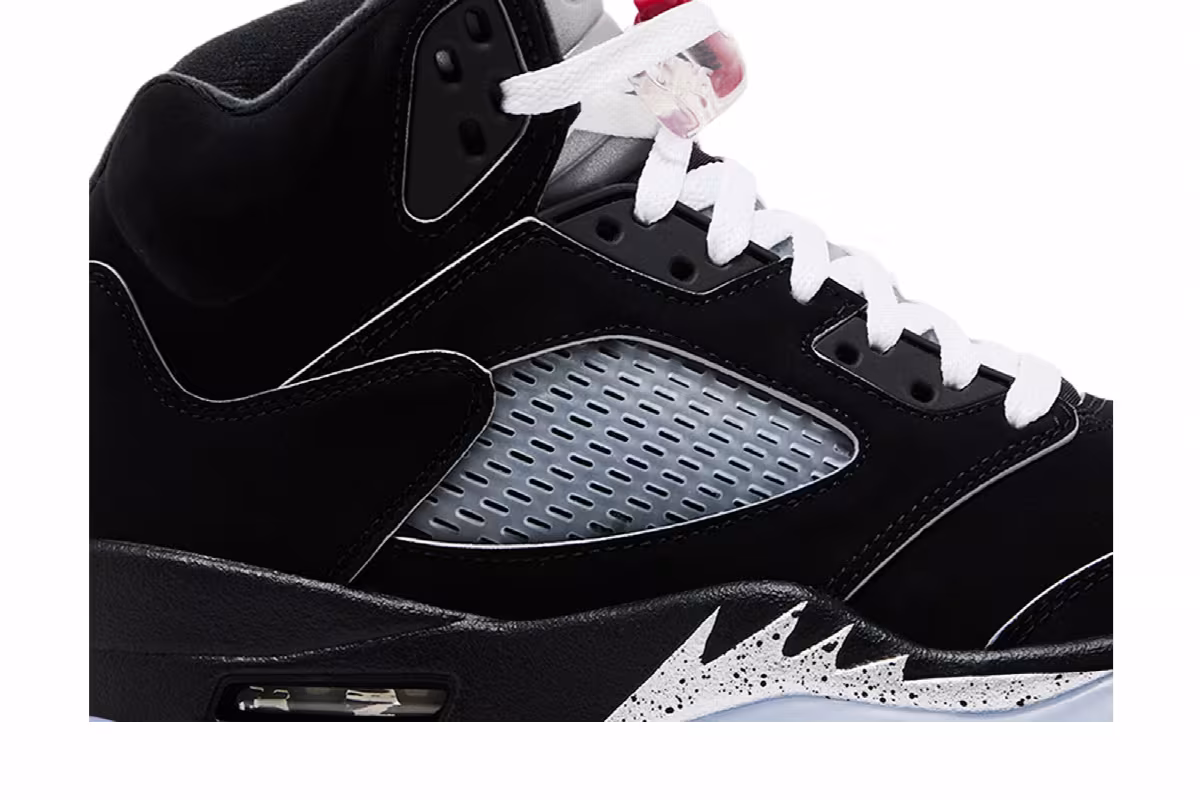 Air Jordan 5 OG Black Metallic Reimagined, view 3