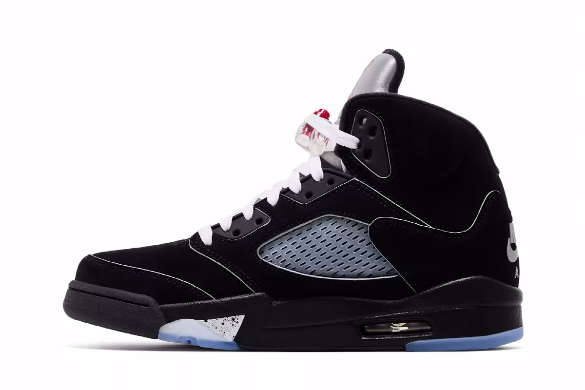 Air Jordan 5 OG Black Metallic Reimagined, view 4