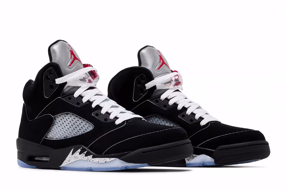Air Jordan 5 OG Black Metallic Reimagined, view 9