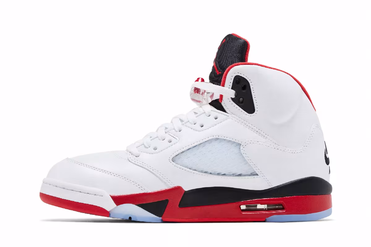 Air Jordan 5 Fire Red 2025, view 4