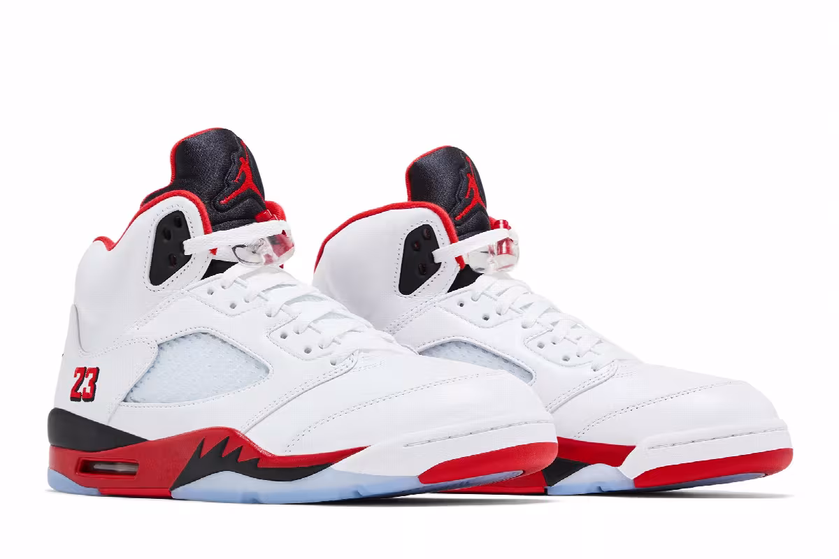 Air Jordan 5 Fire Red 2025, view 9