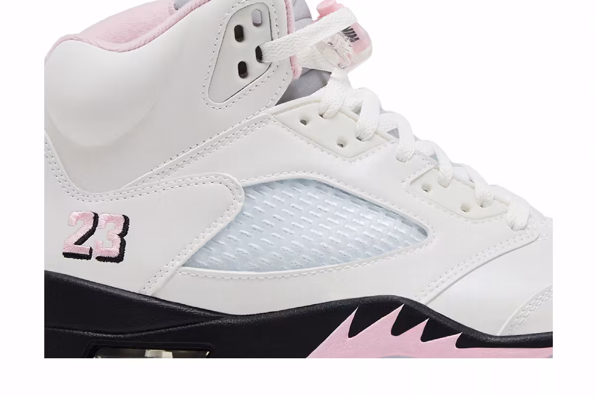 Air Jordan 5 Medium Soft Pink, view 3