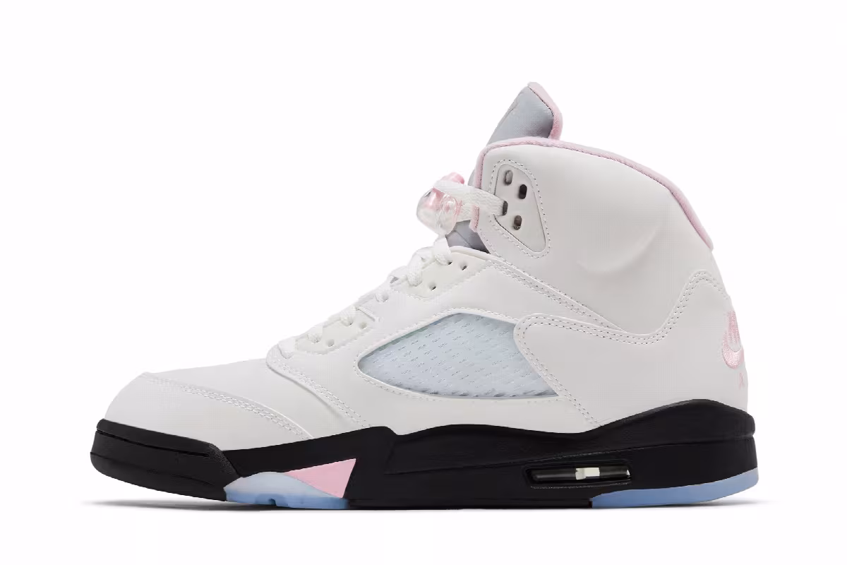 Air Jordan 5 Medium Soft Pink, view 4