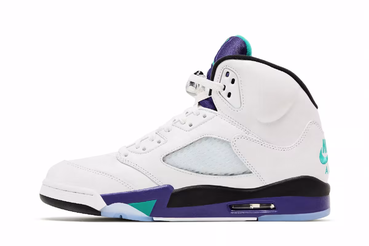 Air Jordan 5 Grape 2025, view 4