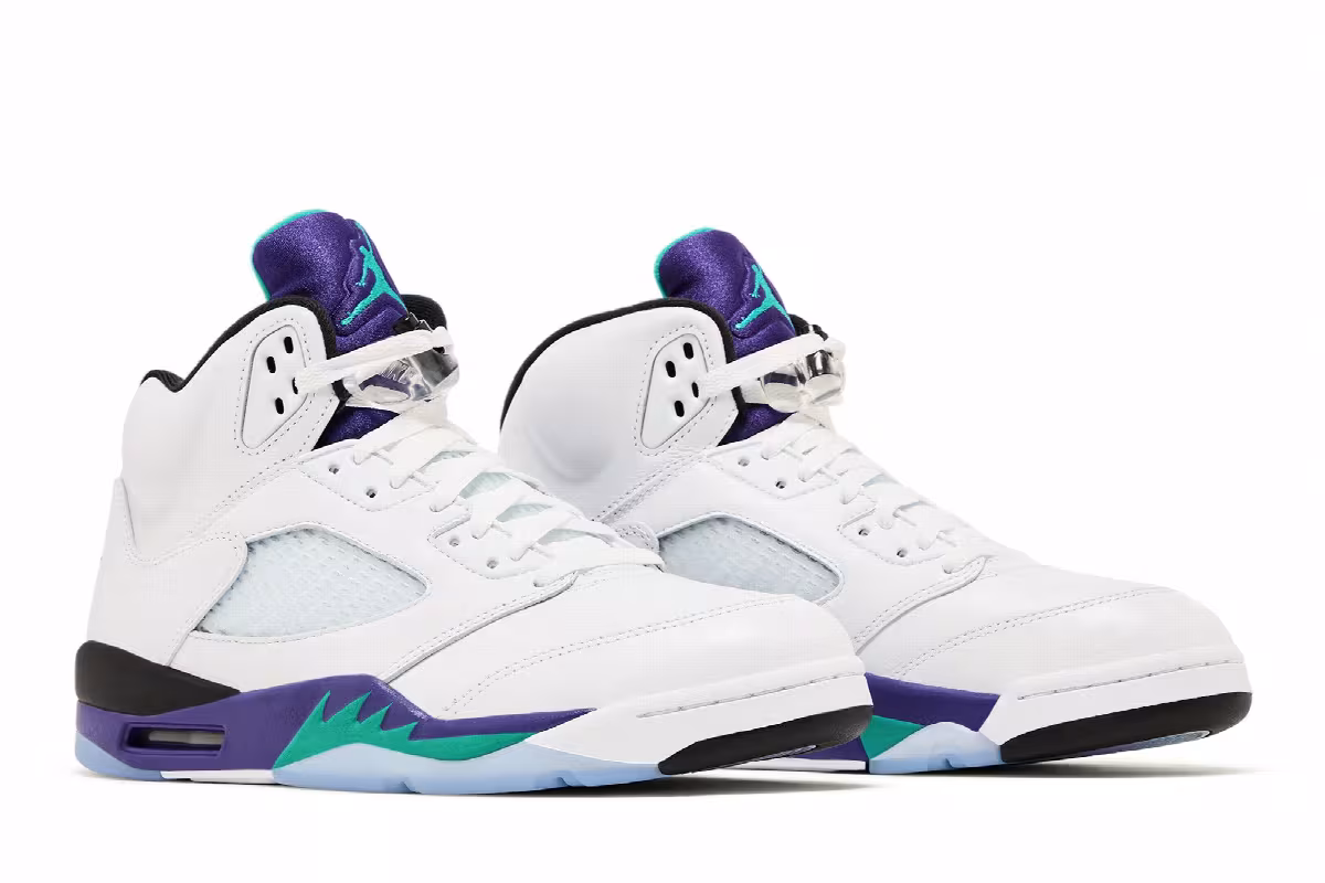 Air Jordan 5 Grape 2025, view 9