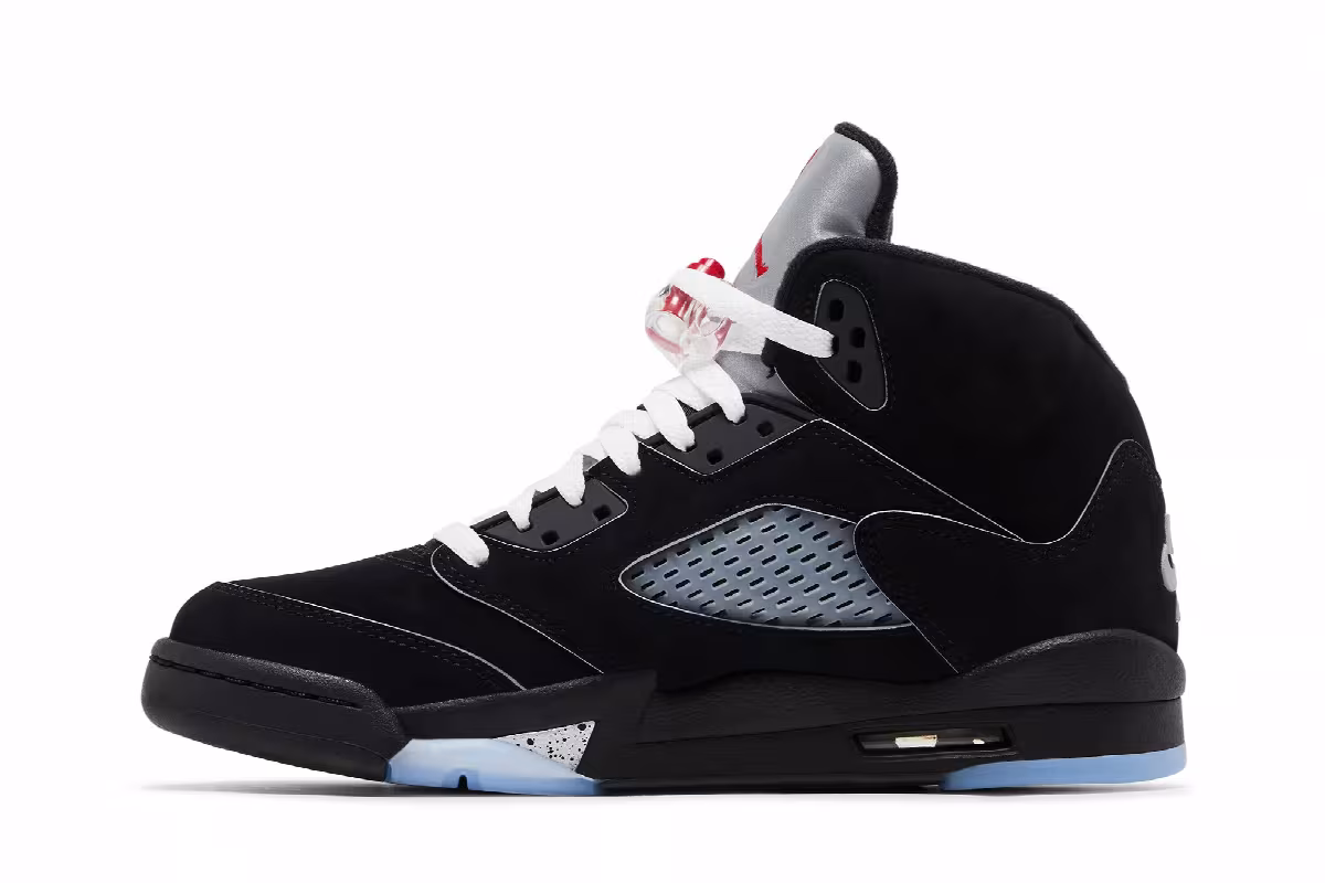 Air Jordan 5 OG GS Black Metallic Reimagined, view 4