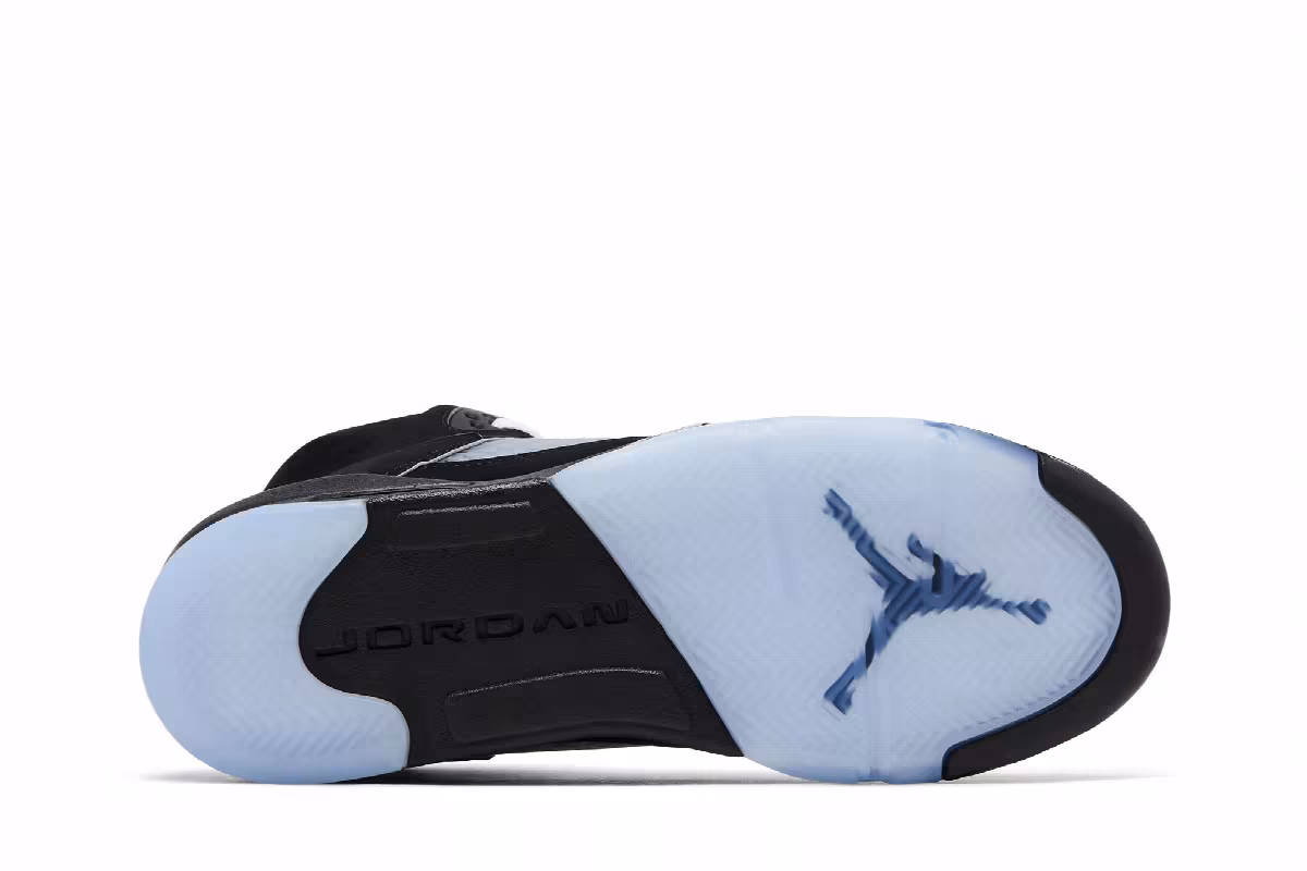 Air Jordan 5 OG GS Black Metallic Reimagined, view 5