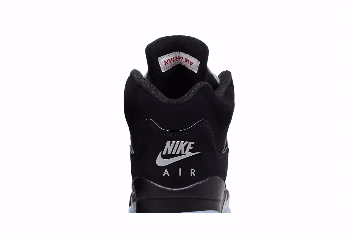 Air Jordan 5 OG GS Black Metallic Reimagined, view 8