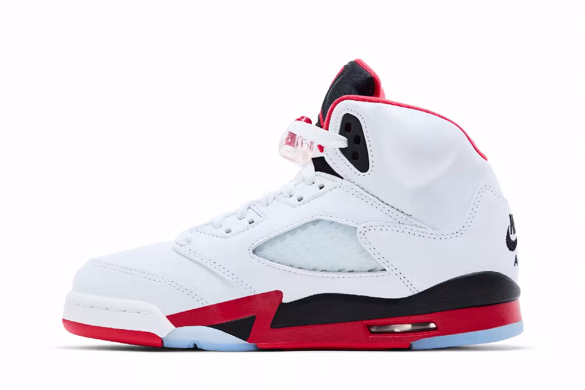 Air Jordan 5 GS Fire Red 2025 2025, view 4