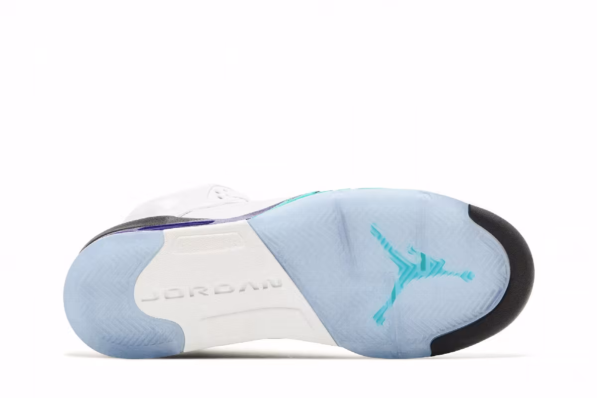 Air Jordan 5 GS Grape 2025, view 5