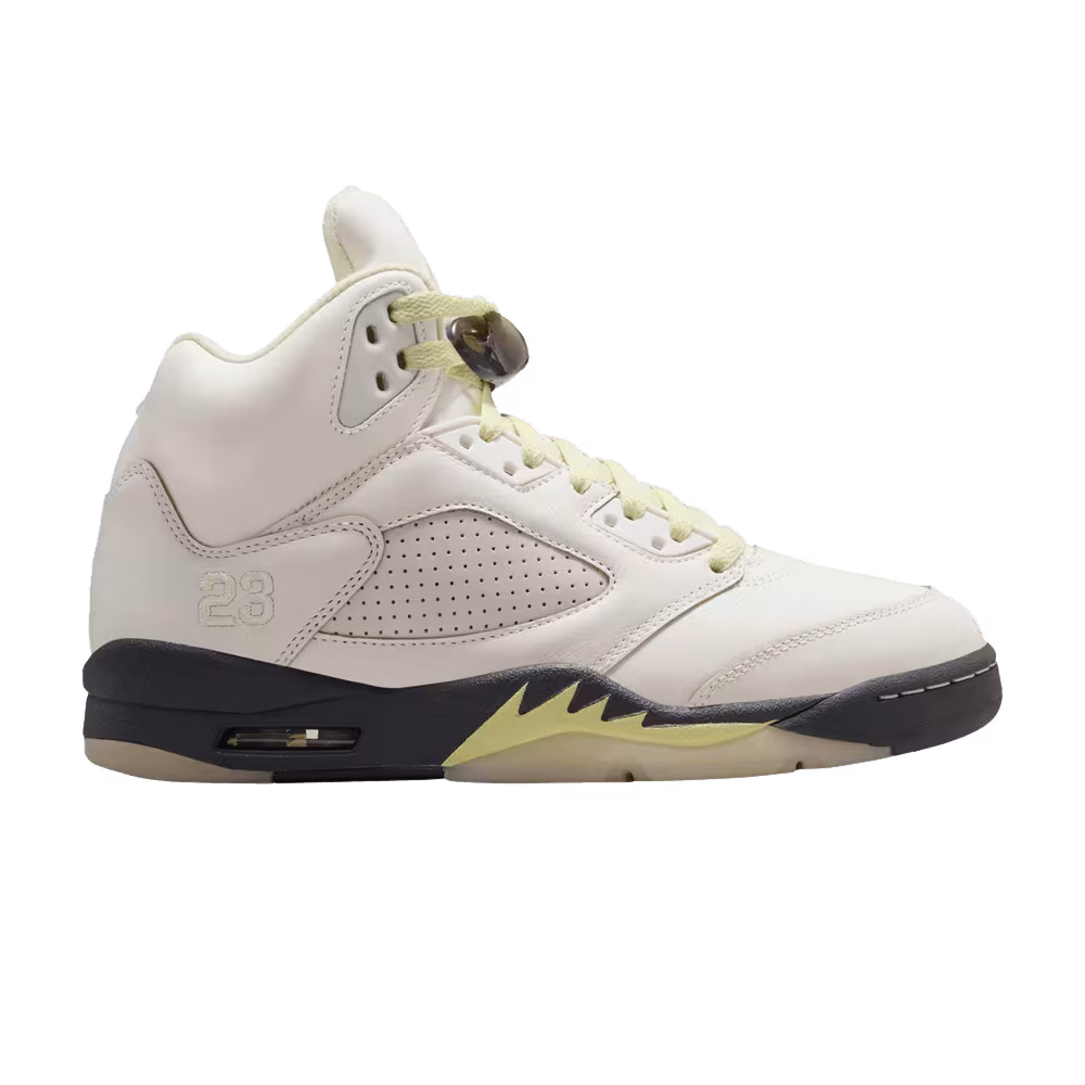 Women's Air Jordan 5 Luminous Green