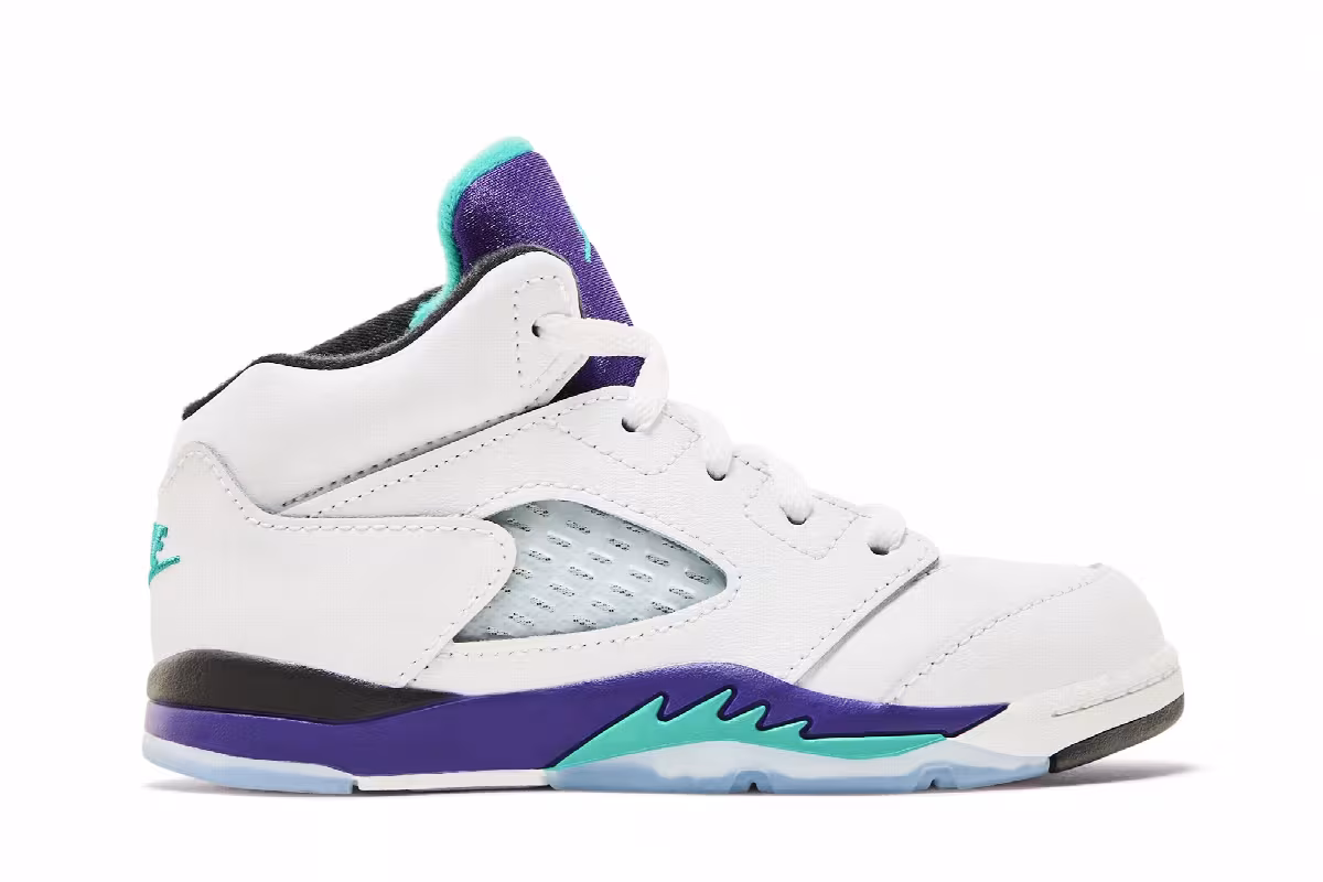 Air Jordan 5 TD Grape 2025, view 2