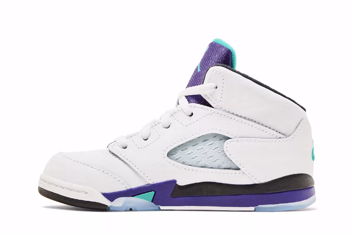 Air Jordan 5 TD Grape 2025, view 4