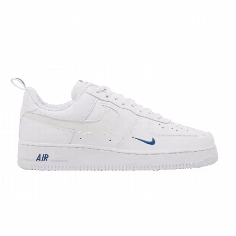 Nike Air Force 1 '07 LV8 'Reflective Swoosh - White Dark Marina Blue'