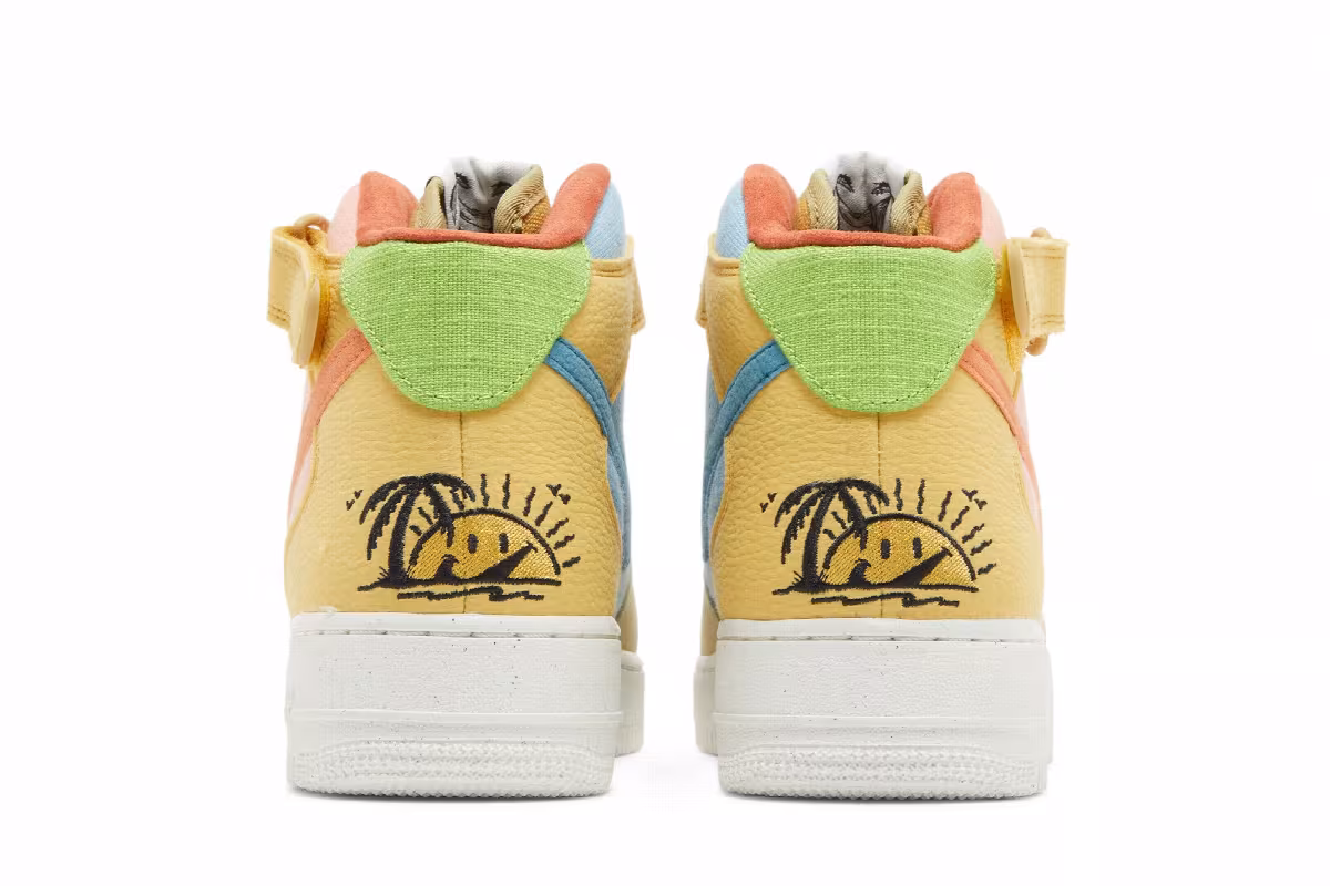 Nike Air Force 1 Mid Sun Club - Multi, view 7