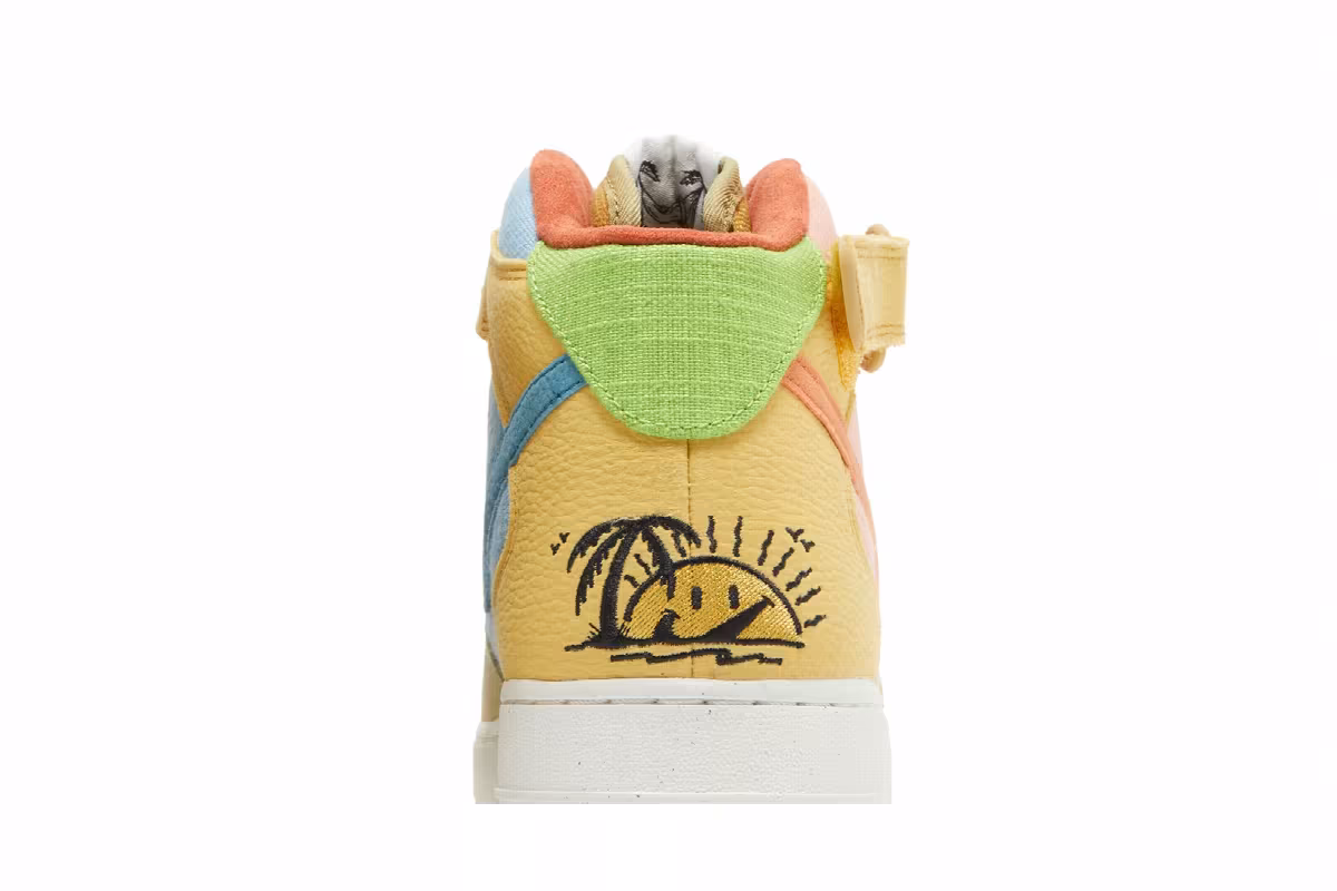 Nike Air Force 1 Mid Sun Club - Multi, view 8