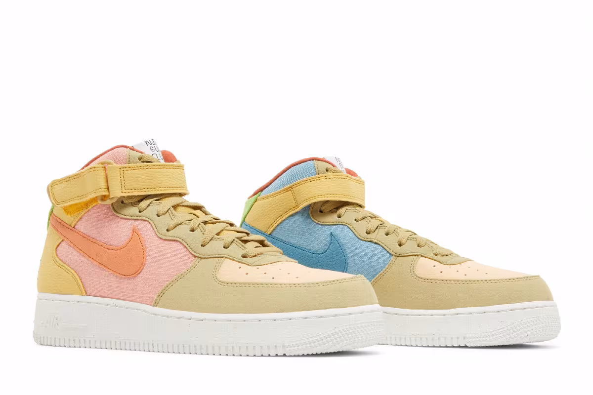 Nike Air Force 1 Mid Sun Club - Multi, view 9
