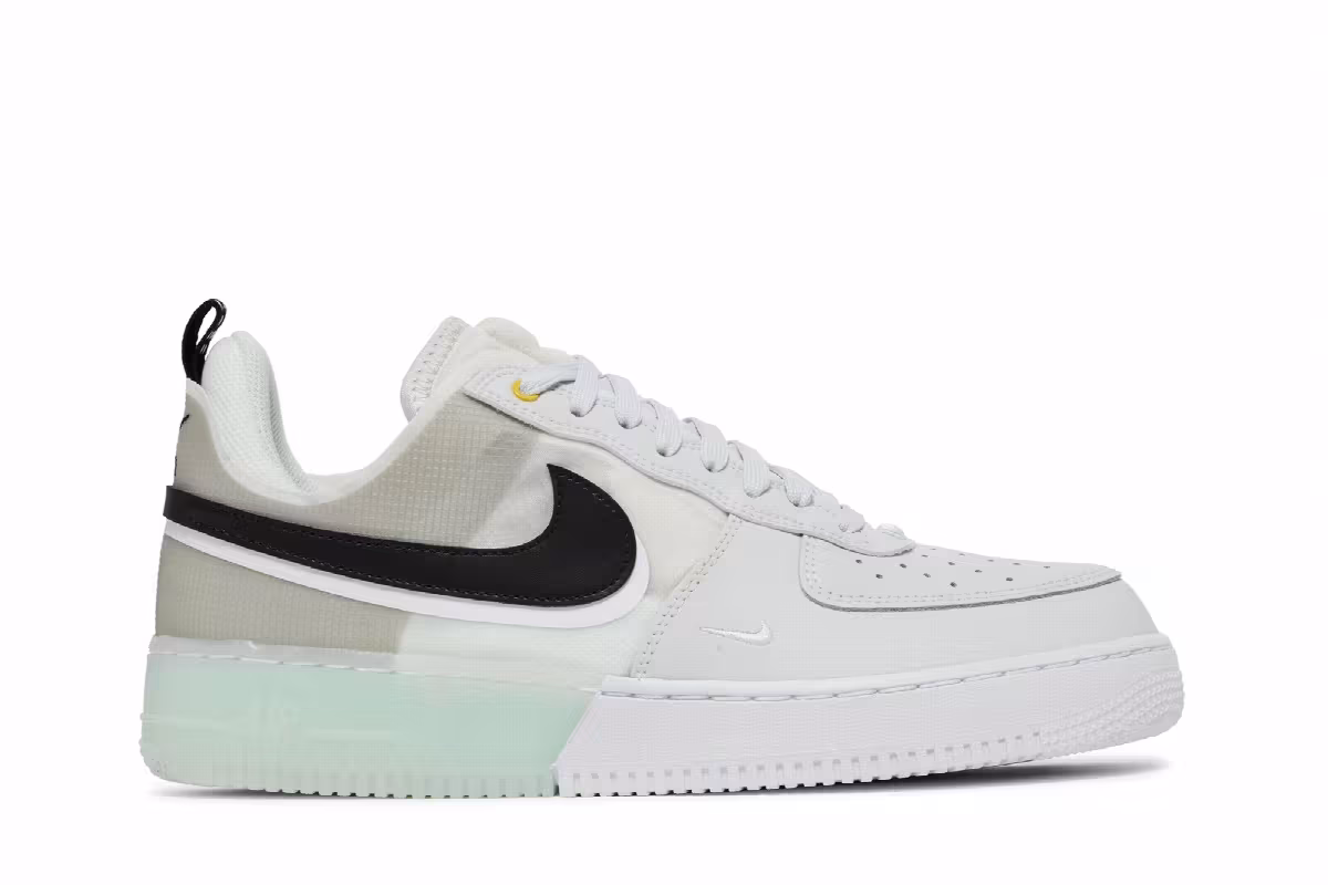 Nike Air Force 1 React Grey Mint, view 2