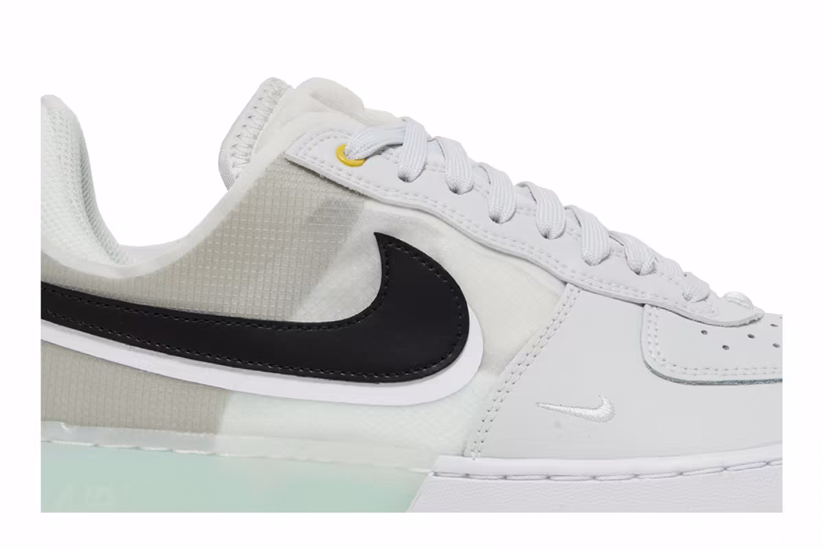 Nike Air Force 1 React Grey Mint, view 3