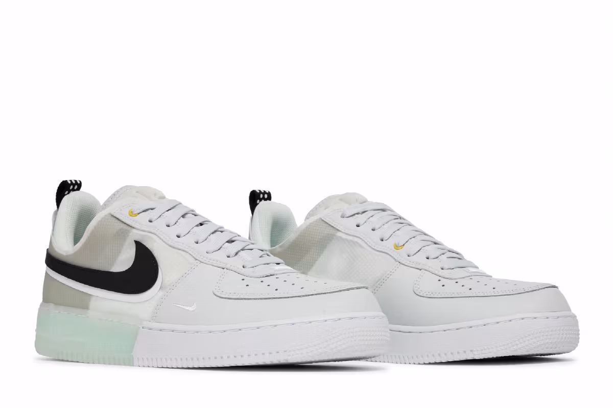 Nike Air Force 1 React Grey Mint, view 9