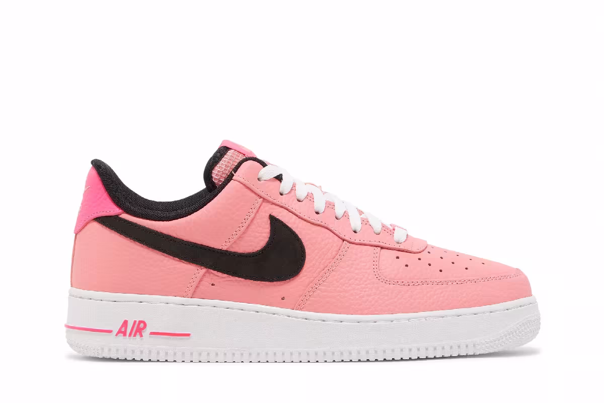 Nike Air Force 1 Low Pink Gaze Black, view 2