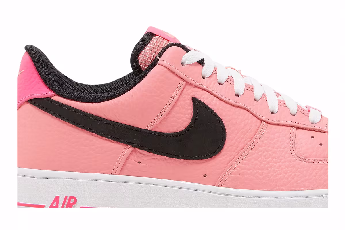 Nike Air Force 1 Low Pink Gaze Black, view 3